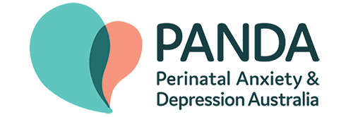 Perinatal Anxiety and Depression Australia logo  at the Baby Expo in Sydney