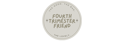 Fourth Trimester Friend logo at the Baby Expo in Sydney