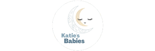 Katie's Babies logo, a baby sleep expert providing free consultations at the Baby Expo in Melbourne