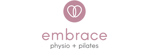 Embrace Physio and Pilates logo, a Physiotherapy offering free consultations at the baby expo in Melbourne