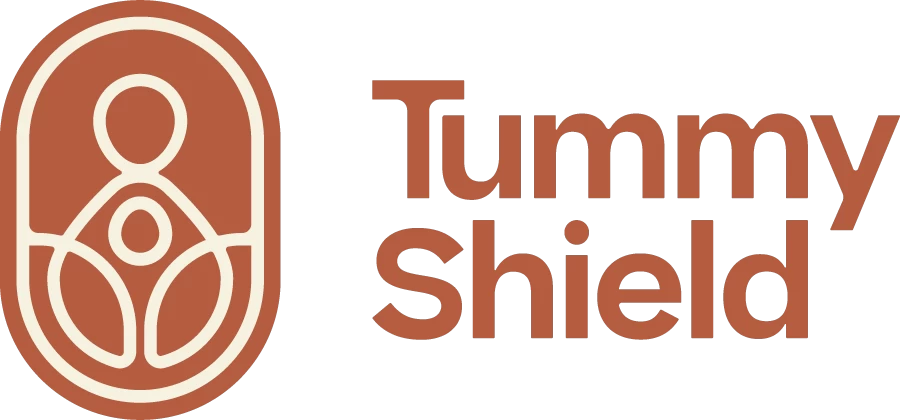  Tummy Shield logo at the baby expo brisbane